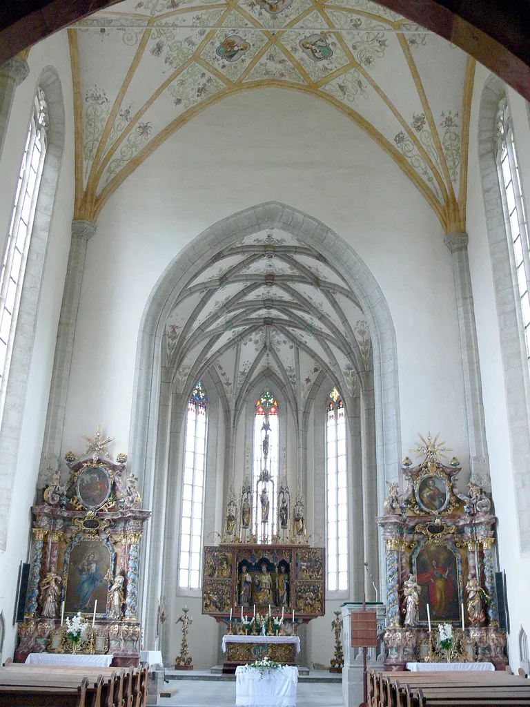 St.Wolfgang in Grades. Interior.