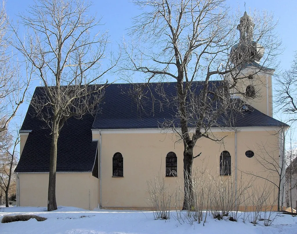 Kostel svaté Anny v Křimov, severní strana
