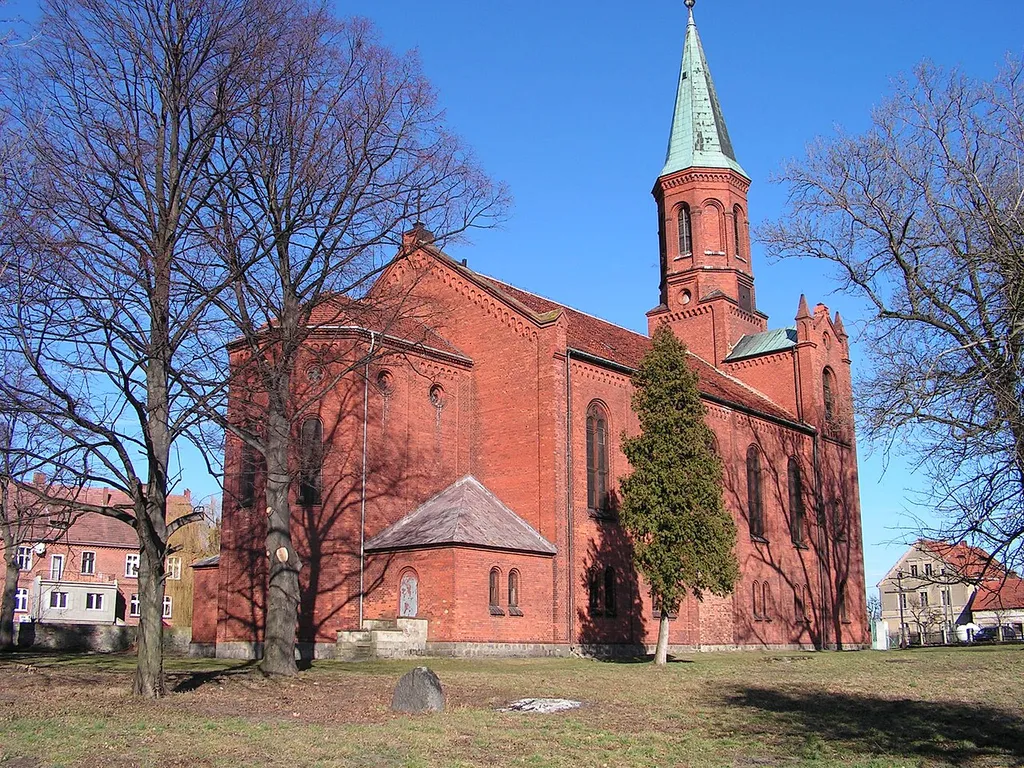 Sacred Heart church in Tuszyn, Poland