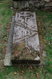 Grave Slab 1 Metre East Of South Aisle Of Church Of St Lawrence