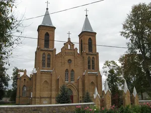 Catholic church of the Birthday of the Blessed Virgin Mary, Traby, Belarus