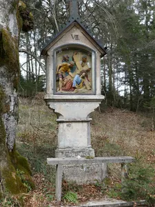 Kreuzwegstation Burg in Wielenbach
