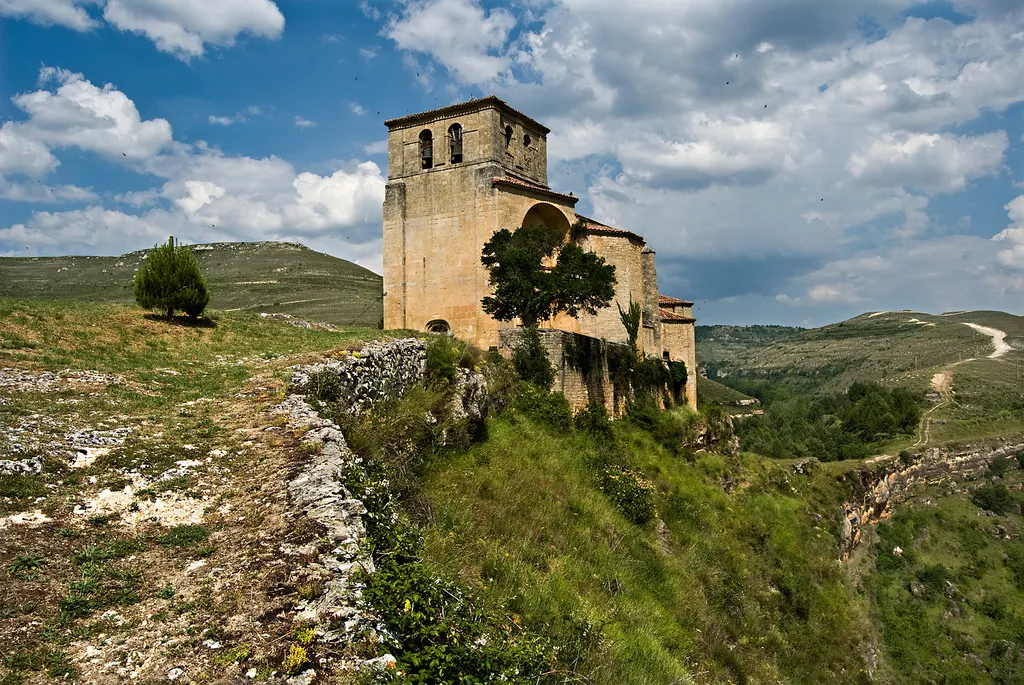 Church of Sedano, Burgos, Spain.