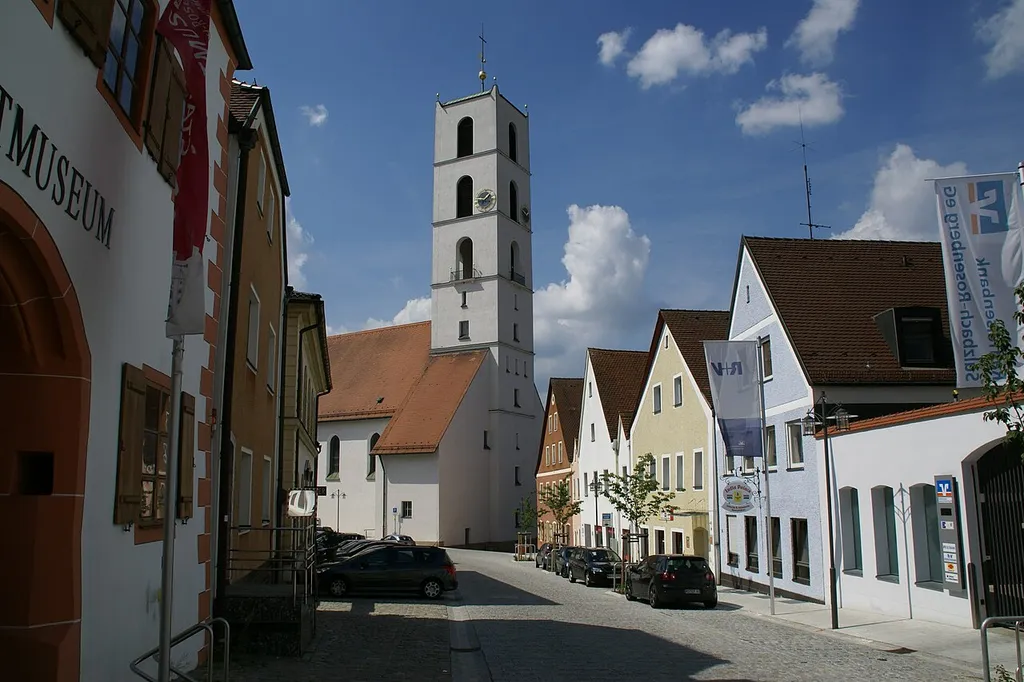 Christ Church at Neustadt Street in Sulzbach-Rosenheim (Sulzbach-Rosenberg)