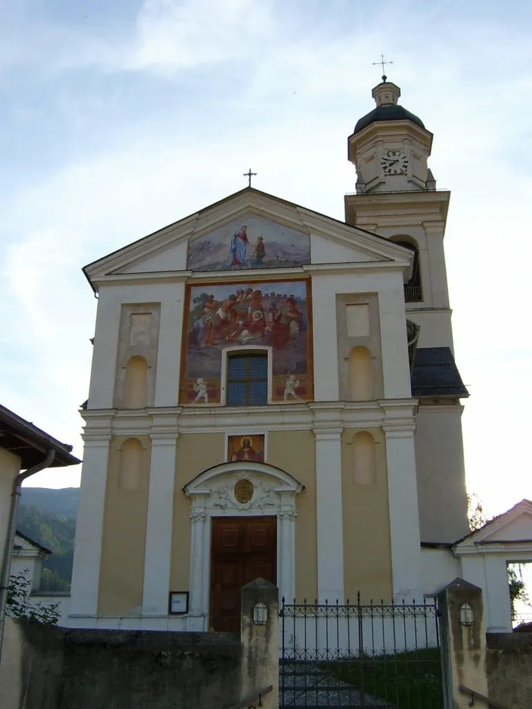 Parish Church of St. Stephan, Tiefencastel, Switzerland