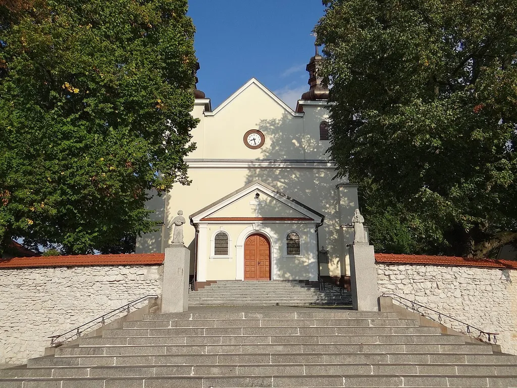 Czernichów, kościół par. pw. Św. Trójcy, 1440, XVIII
