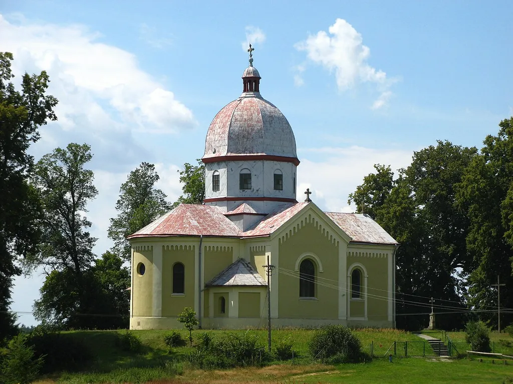 The former Uniat church St. Dimitri the Martyr, built in 1924