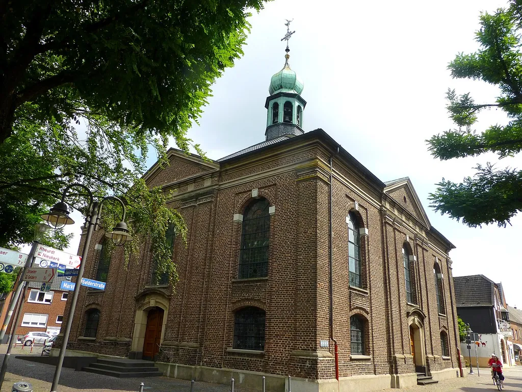 Geldern - Geldern – ev. Heilig-Geist-Kirche – erbaut 1703
