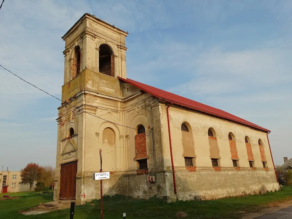 Evangelical Lutheran Church in Virbalis, Vilkaviškis District, Lithuania