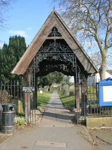 Lych Gate, Fence And Boundary Wall At Church Of St Mary And All Saints