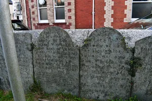 Pair Of Westlake Monuments Against The West Wall Of The Churchyard About 15 Metres South Of Tower Of Church Of St Bartholomew