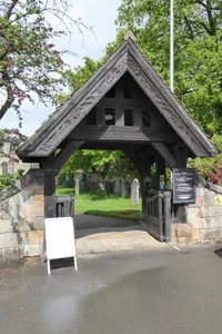Lychgate and Churchyard Wall at St Wystans Church