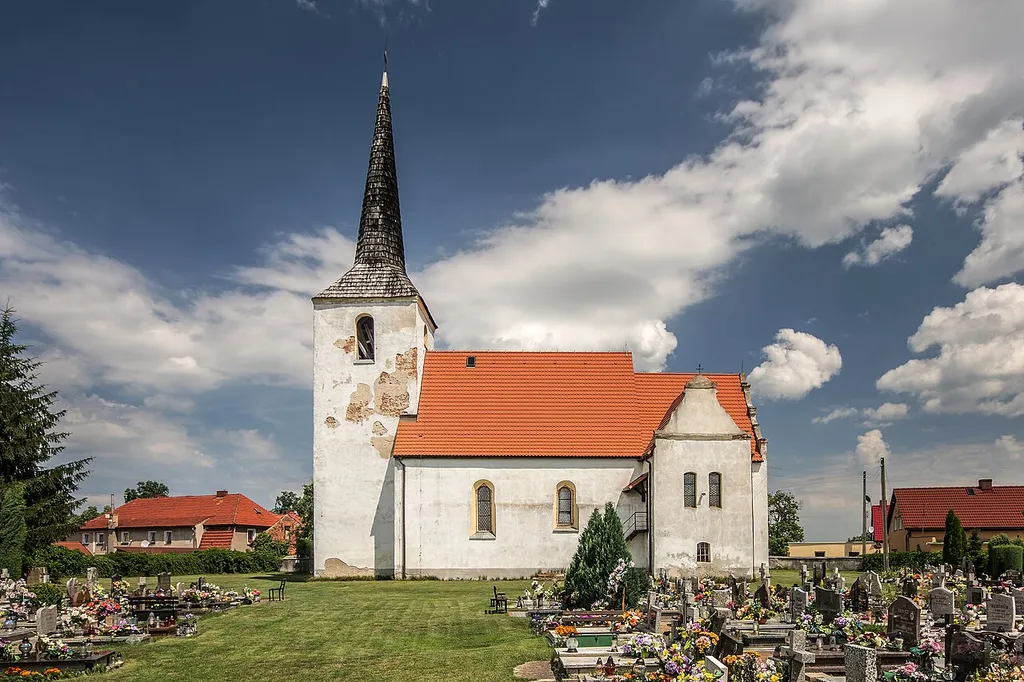 Buczyna, kościół fil. p.w. św. Bartłomieja, XIV, XV/XVI