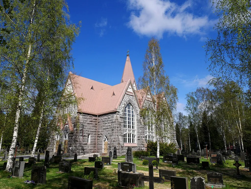 Alahärmä Church in Kauhava, Finland.