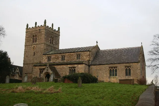 St.Chad's church, Dunholme, Lincs. Largely Early English, much restored in 1853