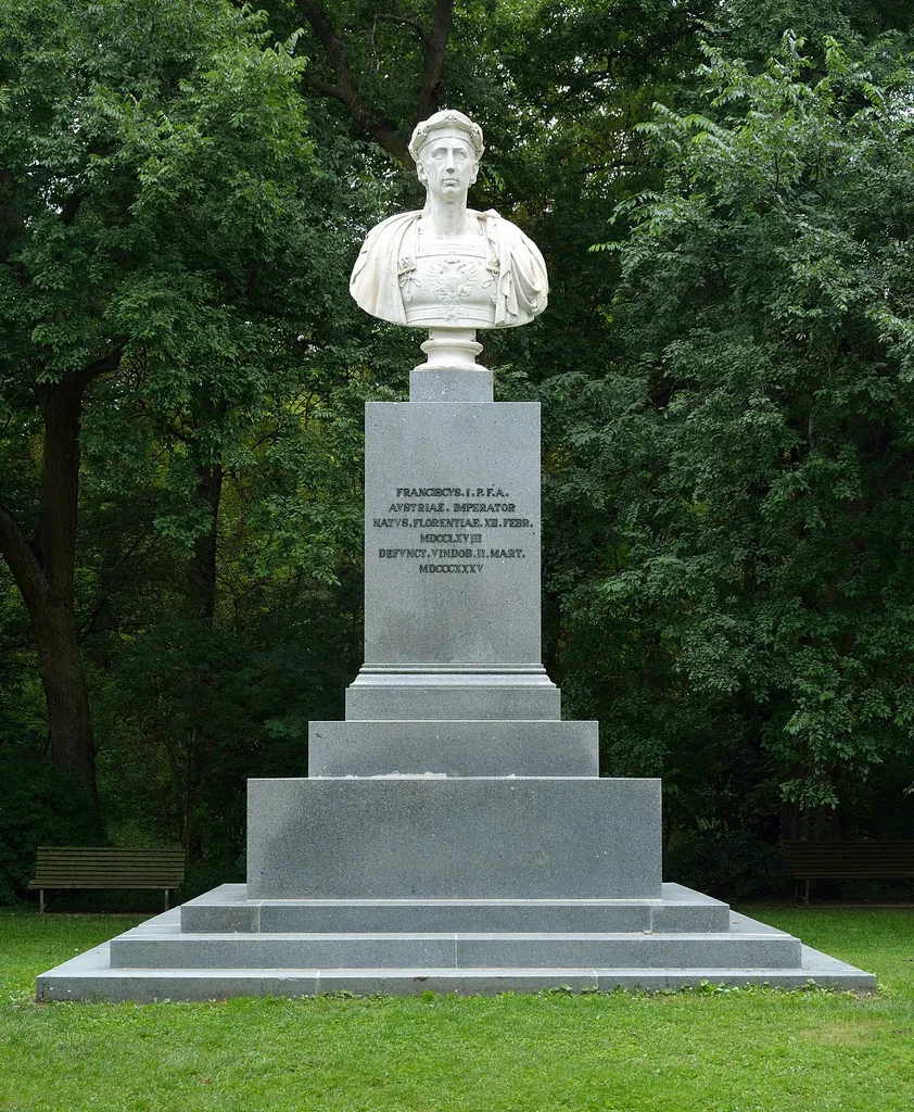 Memorial to Emperor Franz I, park of Laxenburg castles, Lower Austria
