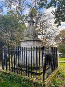 Tomb Of Thomas Gardnor And Family And Attached Railing In St Johns Churchyard