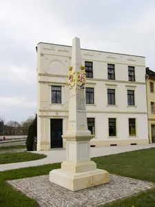 Polish-Saxon Post Milestone in Eilenburg