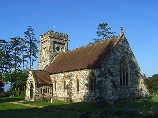 St Barnabas's, Faccombe A Victorian church built to replace the former St Michael's church which was located a mile to the west at Netherton.