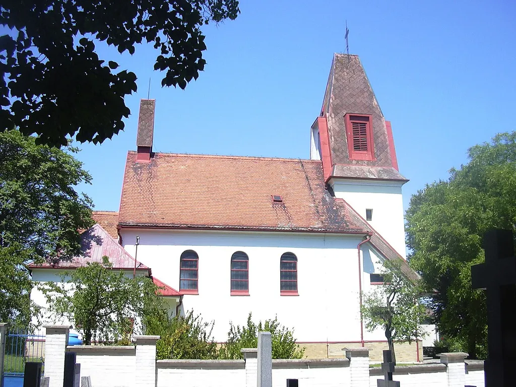 kostel sv. Václava Holubice (Vyškov- Czech republic)