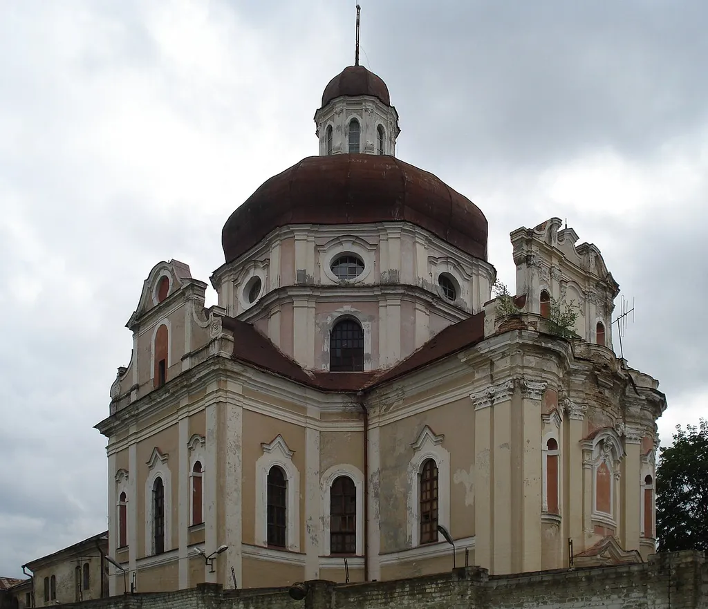 Church of Jesus' Heart (Švč. Jėzaus Širdies bažnyčia), 1865-1915 Orthodox church of St. Mary Magdalene, in Vilnius (Rasų g. 6)