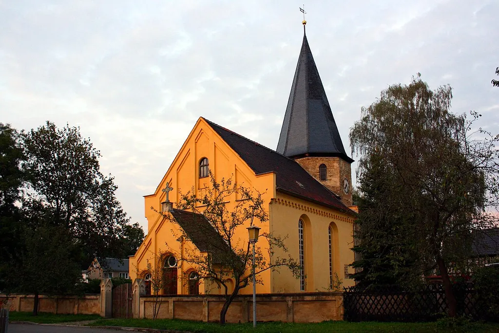 Kirche im ostthüringischen Hirschfeld bei Gera
