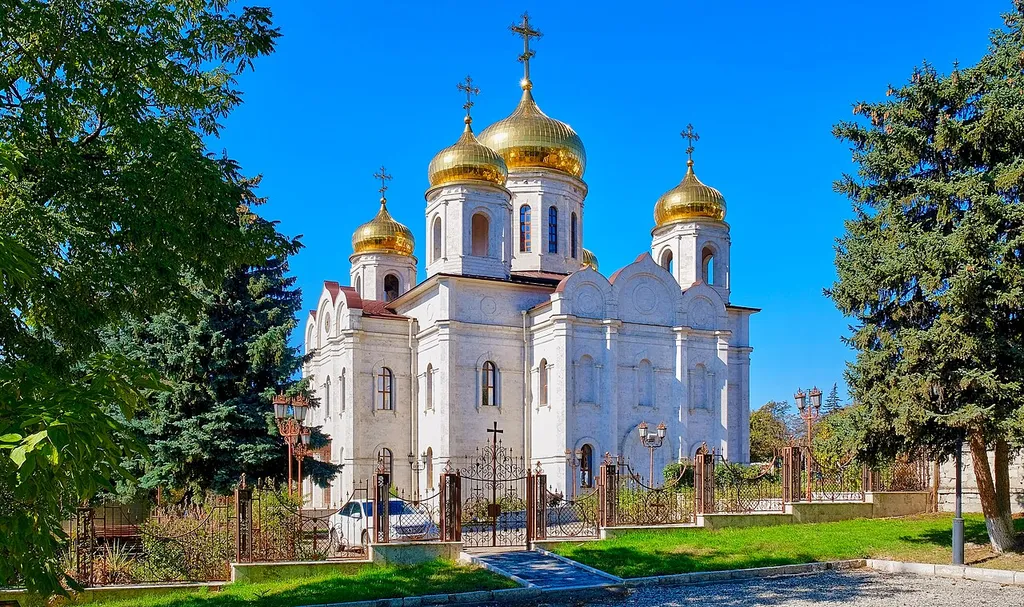 Orthodox cathedral in Pyatigorsk