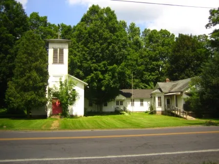 Church of the Good Shepherd, Onondaga Indian Reservation, Onondaga County, New York. General view.