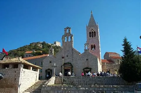 The Church of Saint Cosmas and Damian in Lastovo