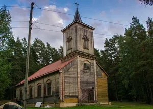 Carnikava Lutheran church in Siguļi