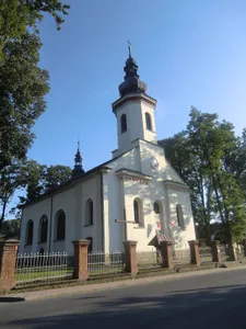 Saint John the Baptist church in Ślemień