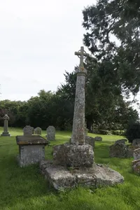 Church of St Lawrence Churchyard Cross Approximately 2 Metres to South
