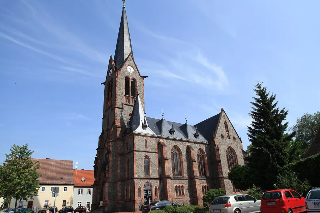 Nikolaikirche, Meißner Straße in Wilsdruff
