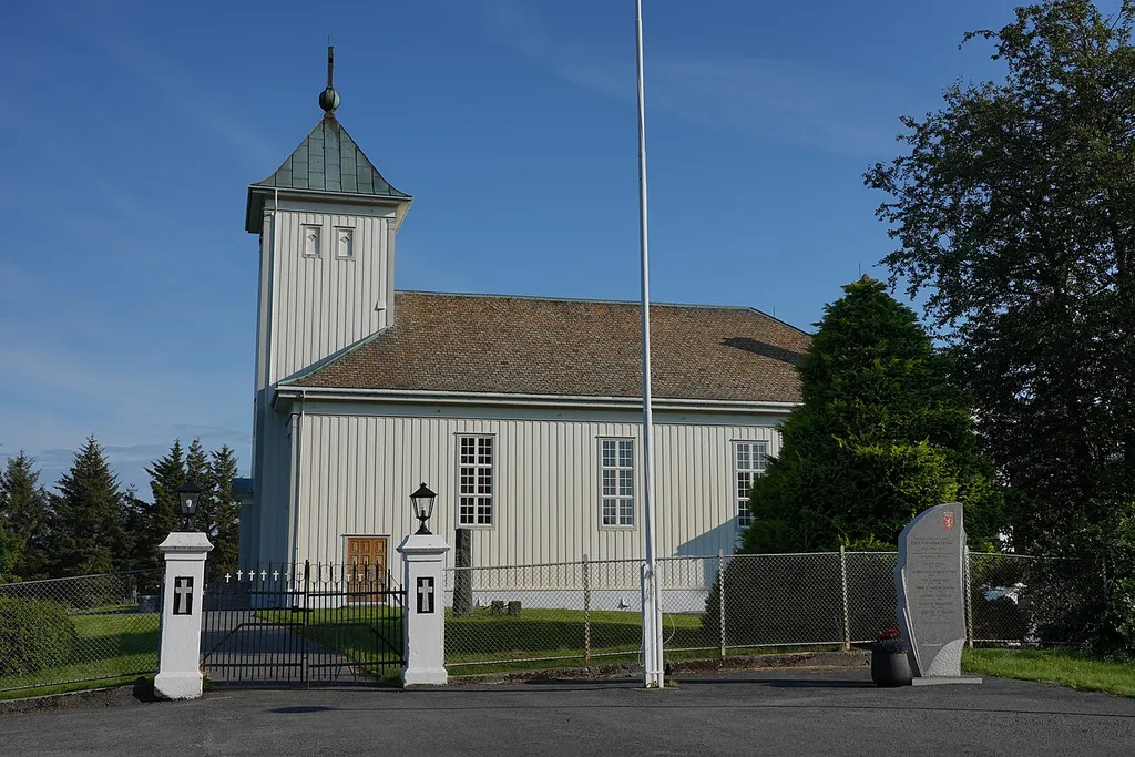 Harøy Church on the island of Harøya in the municipality of Ålesund, Møre og Romsdal, Norway. The current building dates from 1934 and was designed by architects Fredrik Ziegler Kavli and Paul S. Michelsen. The church is located outside the small villages on the island.