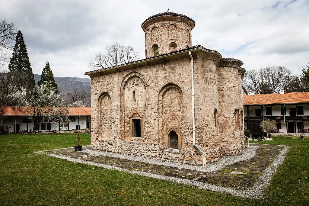 This is a photo of a monument in Pernik in Bulgaria identified by the ID