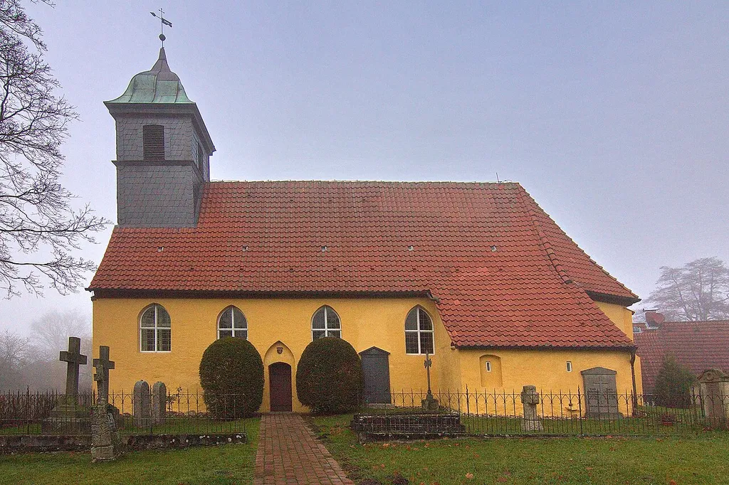 Kirche aus dem 14. Jahrhundert in Hohnhorst (Eldingen); Niedersachsen, Deutschland