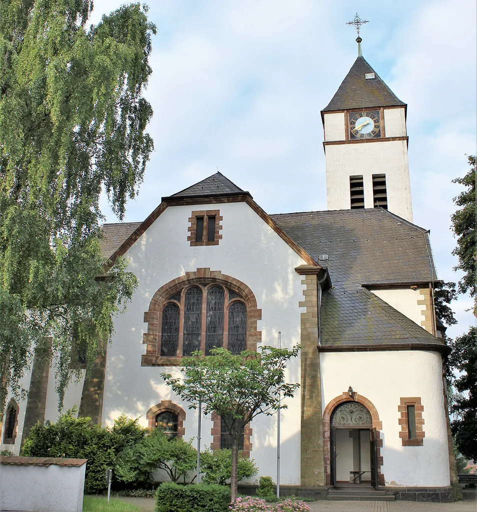 Die evangelische Kirche in Bous, Landkreis Saarlouis, Saarland