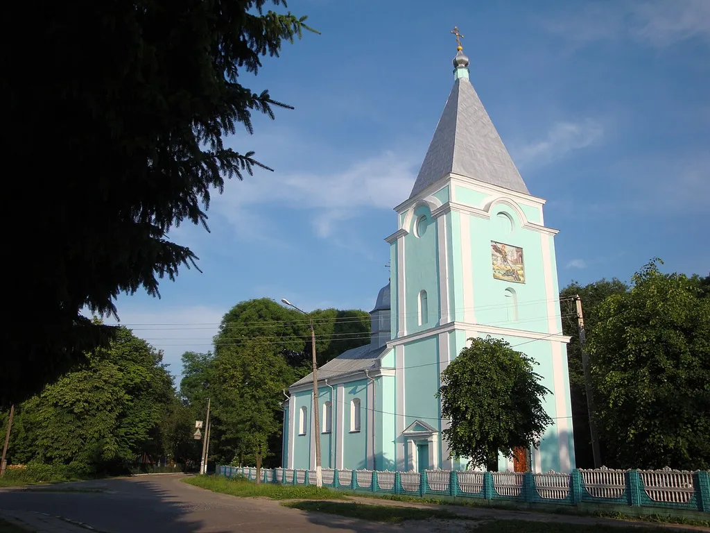 Church of St. George in Liuboml from the north-west side.JPG