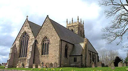 St Columba.'s parish church, Topcliffe, North Yorkshire, seen from the northeast