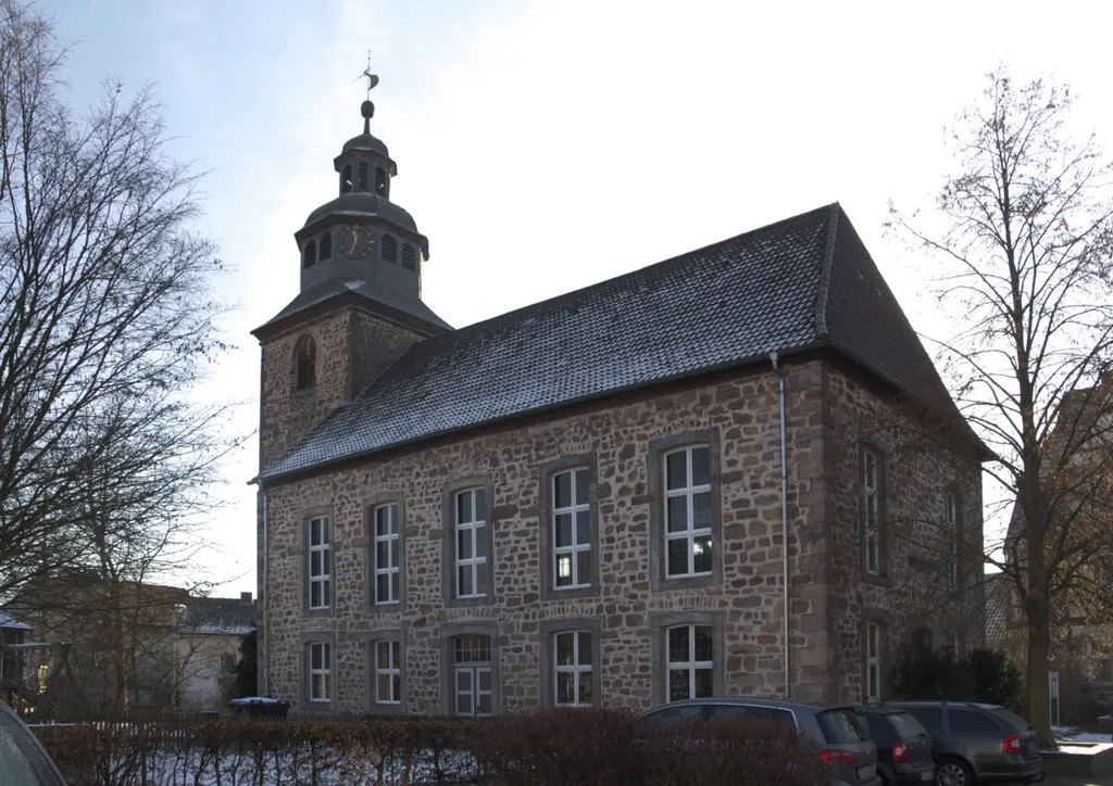 Protestant Church in Niederaula, Hersfeld-Rotenburg, Hesse, Germany