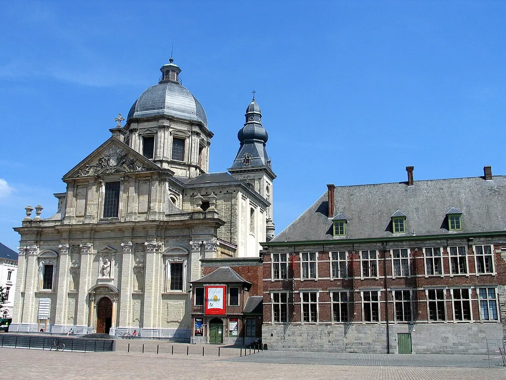 Church of Our Lady and St Peter and the Saint Peter abbey in Ghent (België)