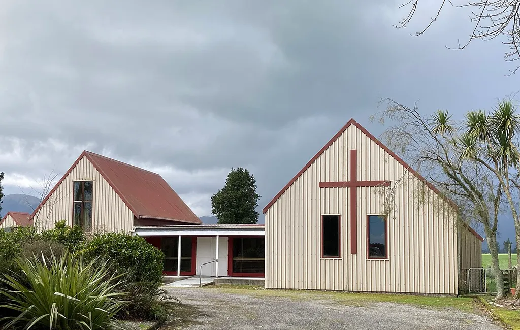 Combined Church of St James and St John, Wanganui Flat Road, Hari Hari (more correctly, Harihari), Westland District, New Zealand.