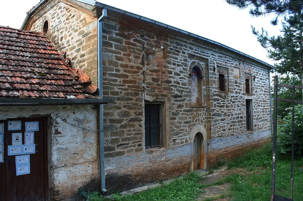Church of St. Nicholas in village of Slepče, Demir Hisar Municipality, Macedonia.