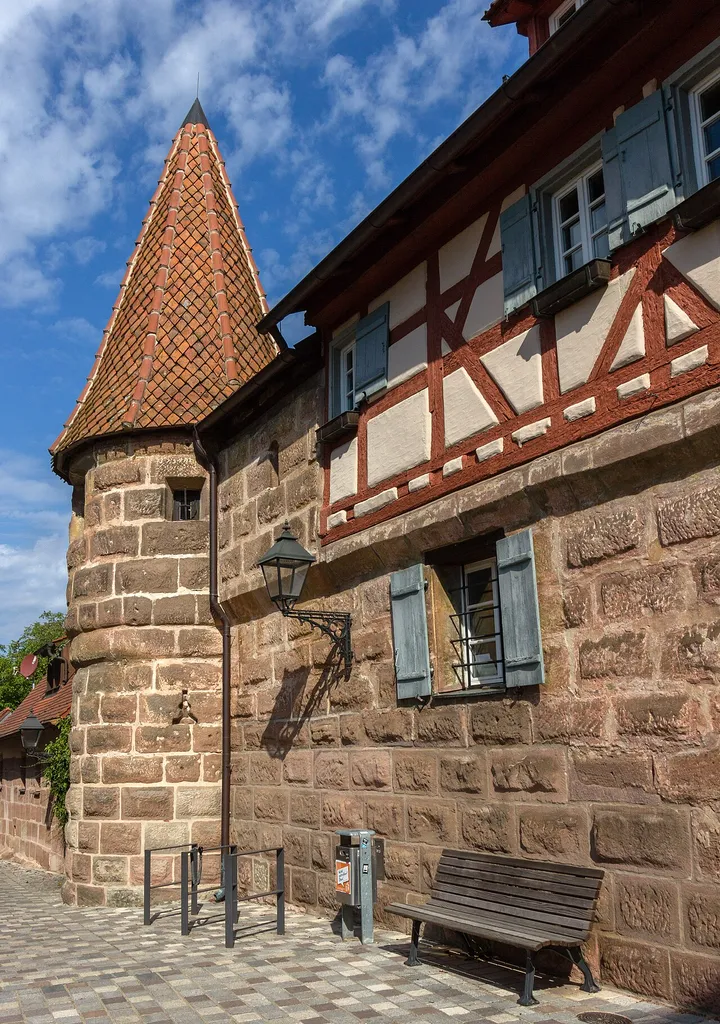 Kirchhofbefestigung, Kraftshofer Hauptstraße 168, Kraftshof (Nürnberg)