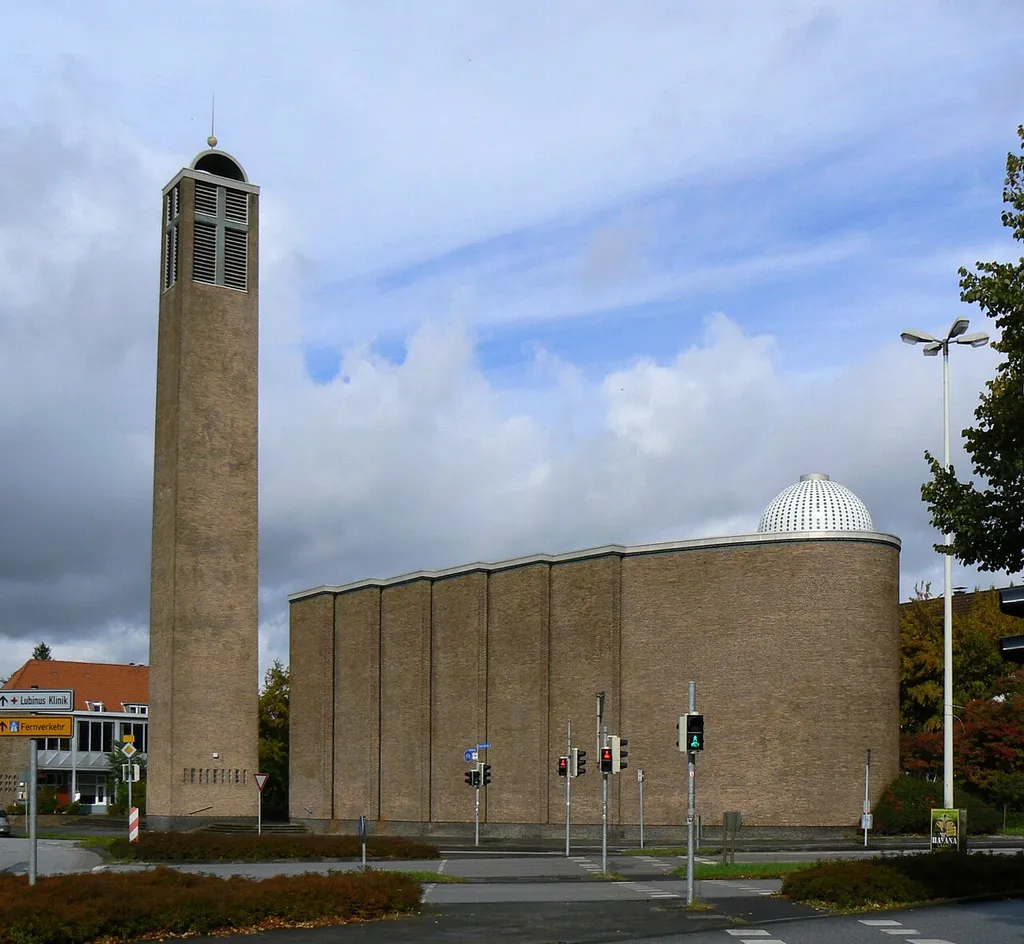 Osterkirche in Kiel, Seitenansicht.