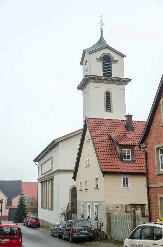 Oerlenbach, Ebenhausen, Katholische Pfarrkirche Allerheiligen