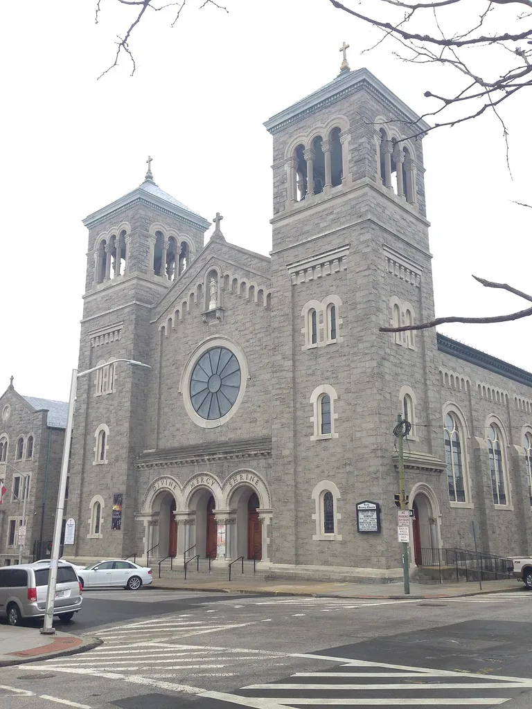 Holy Rosary Church, Upper Fells Point, Baltimore, Maryland.