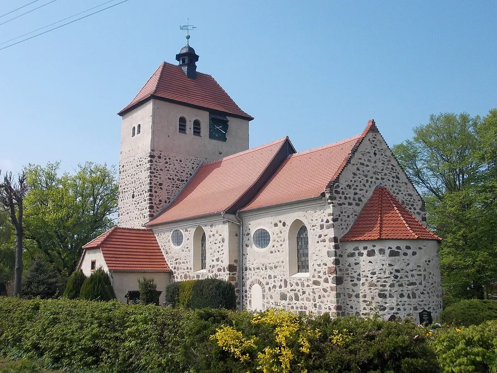Mühlbeck church (Muldestausee, Anhalt-Bitterfeld district, Saxony-Anhalt)