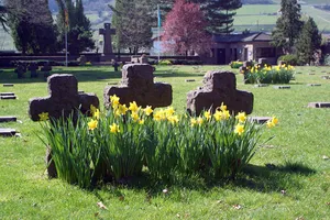 German military cemetery of Merano