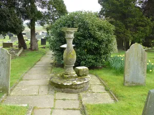 Sundial in the churchyard of St Peter